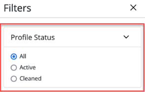 profile filters