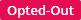 Opted out