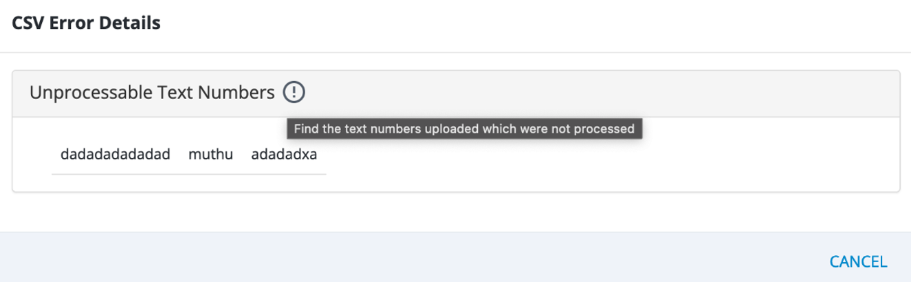 text unprocessed