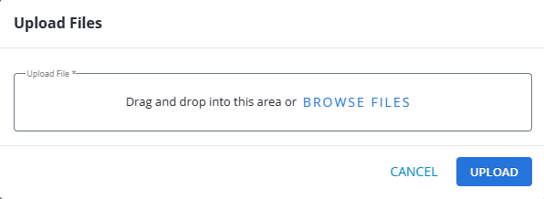 Upload secure file