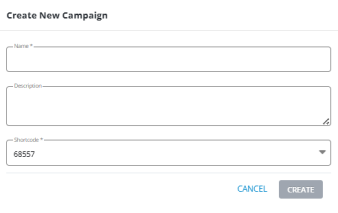 create new campaign