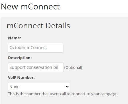 New mConnect