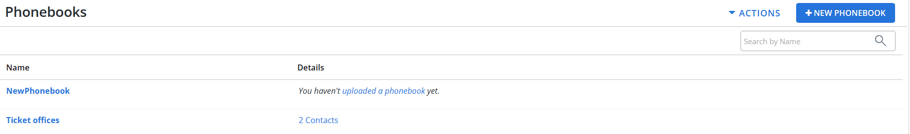 Phonebooks