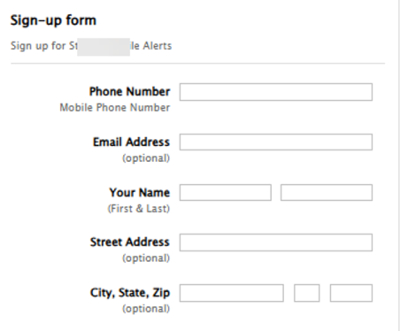 web form 