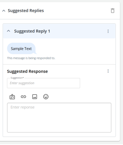 suggested reply