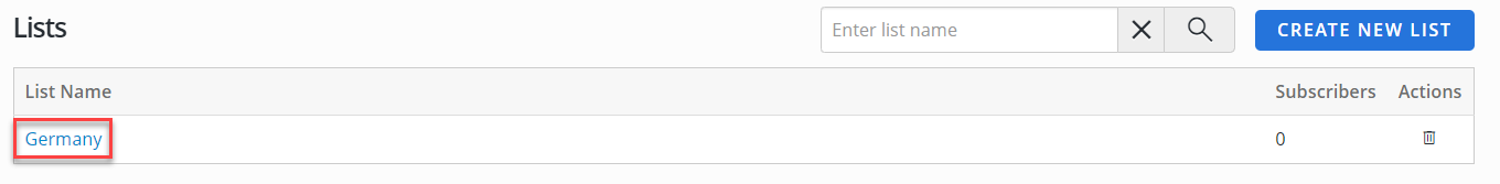 saved list name
