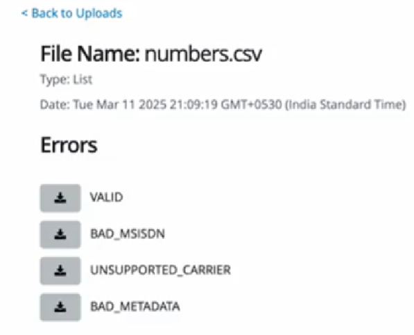 errors files