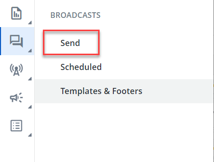 broadcast send