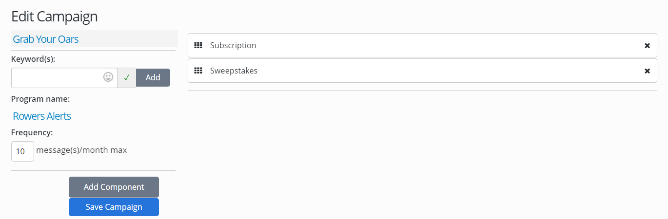 component list