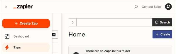 Create Zaps