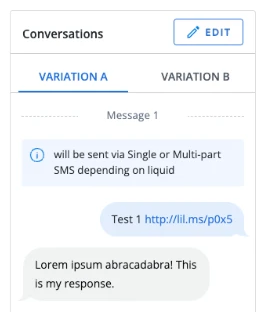 Review conversations